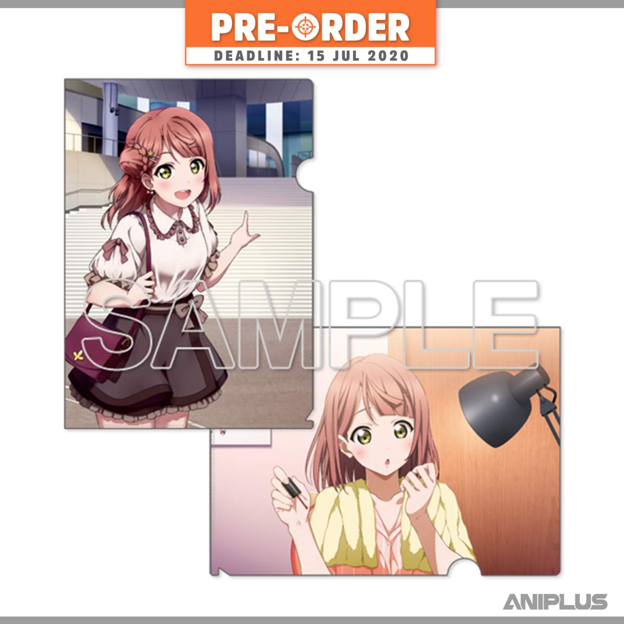 Love Live Nijigasaki High School Idol Club Date Clear File Holders Set Ayumu Uehara Ver